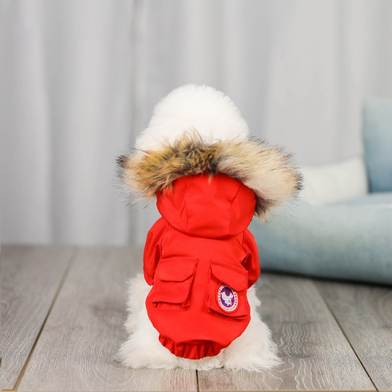 Winter Pet Dog Clothes Warm For Small Dogs Pets Puppy Costume French Bulldog Outfit Coat Waterproof Jacket Chihuahua Clothing
