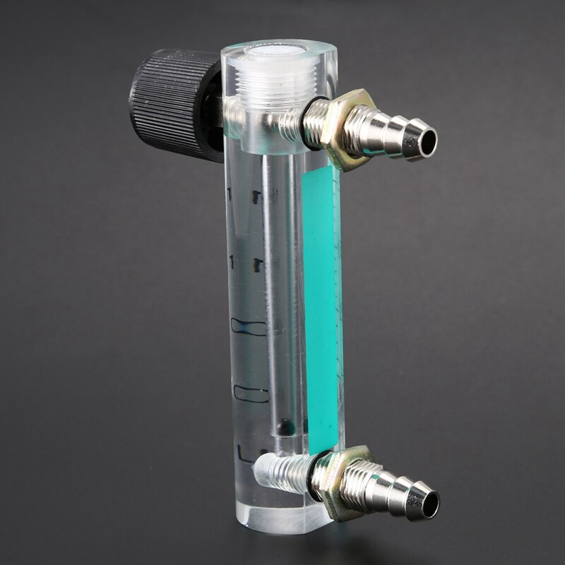 0.1-1.5LPM 1.5L Oxygen Flow Meter Flowmeter with Control Valve for Oxygen Air Gas