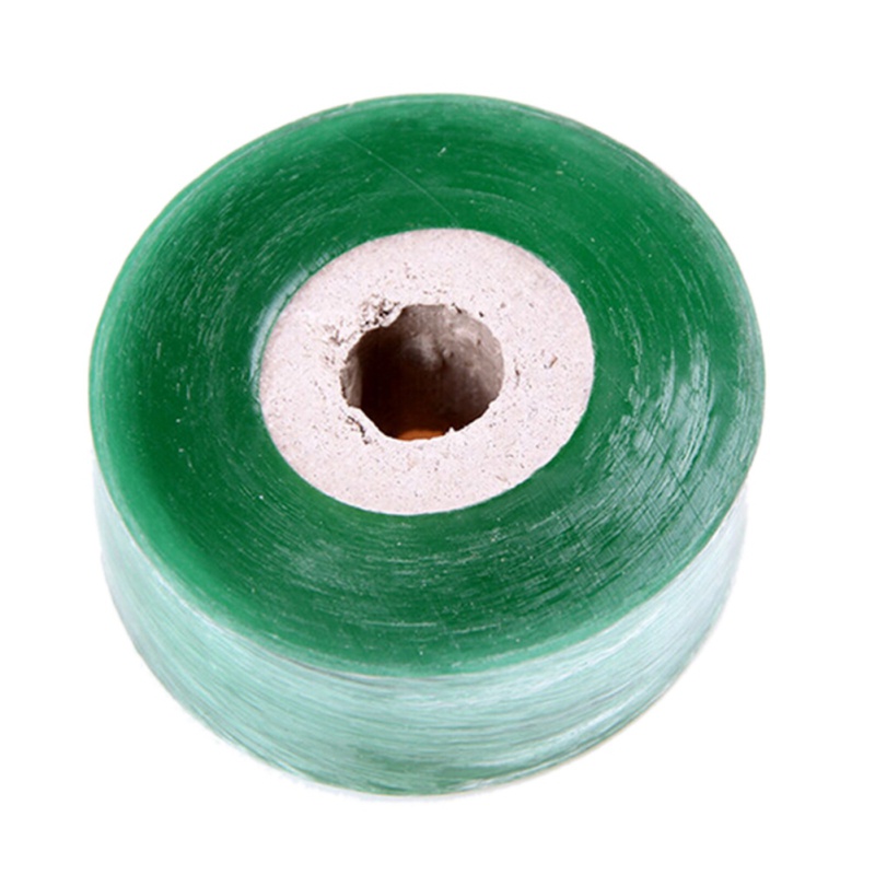 2CM x 100 M/1 rollo de cinta de injerto herramientas de jardín árboles frutales tijeras de podar ramas cinta de jardinería cinta de lazo de PVC
