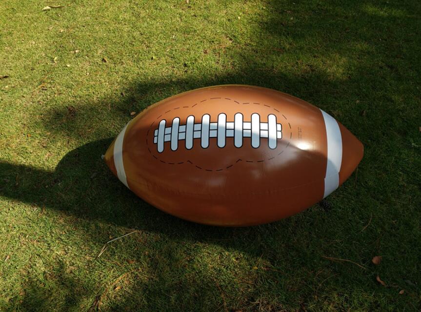 100*50CM Inflatable ball large football Parent-child outdoor Beach Sports ball simulation decoration Prop Beach volleyball Rugby