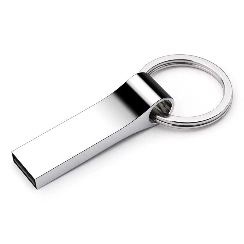 Metalen Usb Flash Drive Usb 2.0 Memoria Pen Drive 64 Gb 128 Gb 16 Gb Geheugen Usb Stick Cle 32gb 8 Gb Pendrive Sleutelhanger