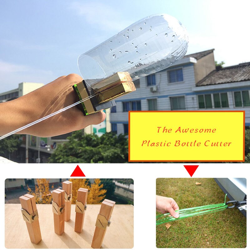 DIY Plastic Bottle Rope Cutter Environmental Tool Home Garden Hand Tool