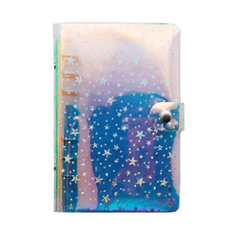A5 A6 Star Loose Leaf Binder Notebook Inner Core Cover Journal Planner Office B95C: Green