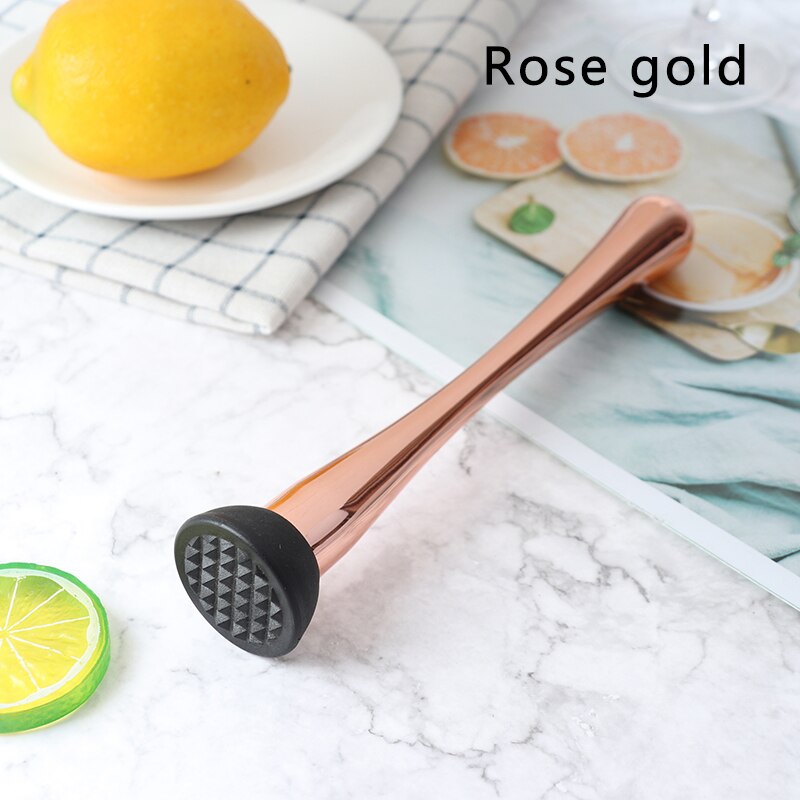 Muddler à Cocktail En Cuivre - Potion House - Style Or Rose - Neuf
