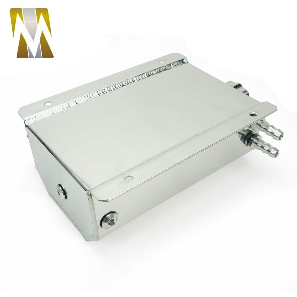 Autoleader 2L Aluminium Cap Water Header Tank Coolant Radiator Overflow Trunk Can Reservoir Kit Recovery Coolant water tank