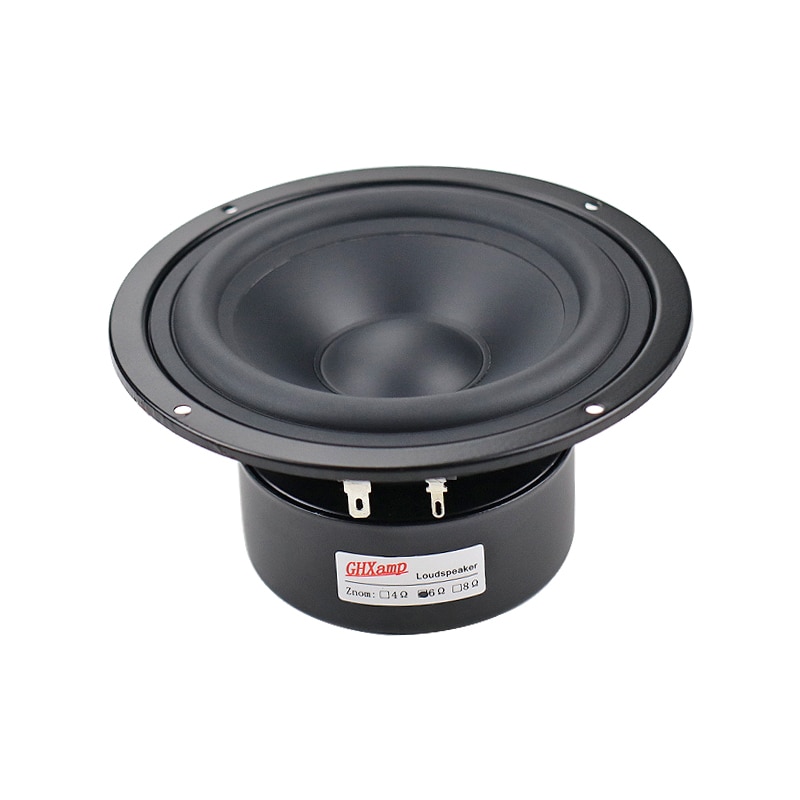 Haut-parleur à mi-hauteur Pure, 5 pouces, 5.5 pouces, 6ohm, 70W, Alto, Mediant, HIFI, bibliothèque, MID 87db, 620HZ, 1 pièces