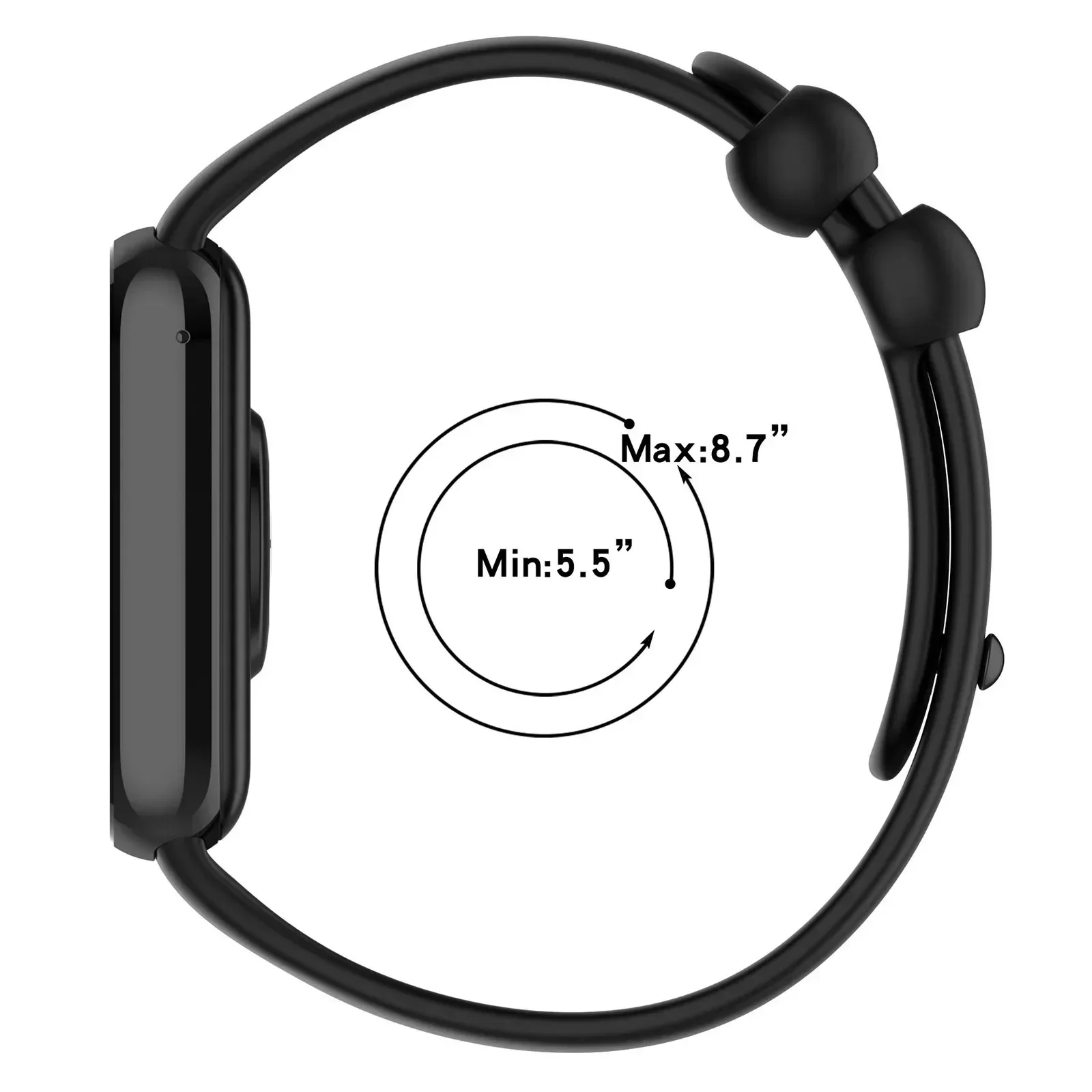 Silikoniranneke xiaomi mi band 8 9 pro sport -älykellolle, korvaava ranneke xiaomi redmi watch 5 4 -ranneketarvikkeet
