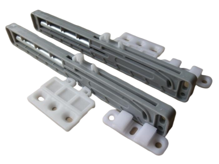 2set/lot Sliding Door Damper Buffer For Wardrobe Closet Cabinet Cupboard
