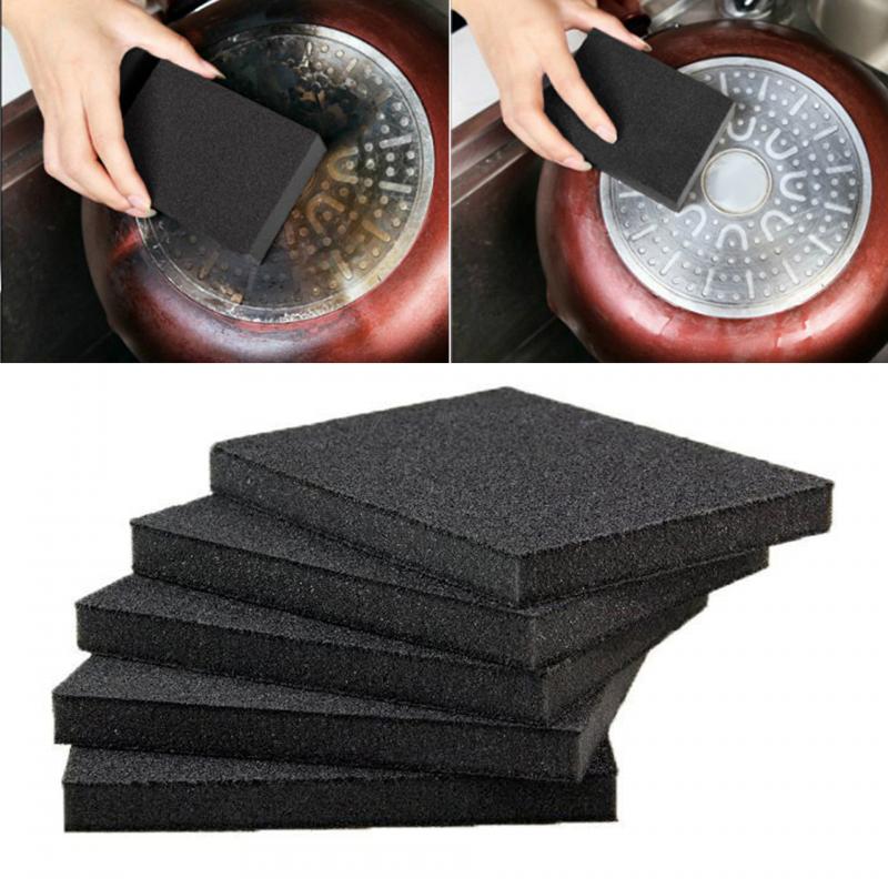 Goma de borrar mágica de esponja para eliminar óxido, algodón de limpieza, accesorios de cocina, descalcificación limpiar, frotar, olla, herramientas de cocina, 1 Uds.
