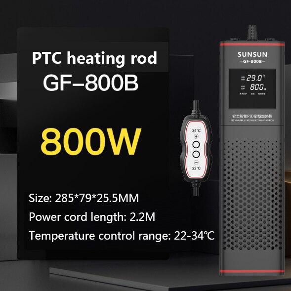 SUNSUNS PTC große Aquarium heizstab automatische konstante temperatur Explosion-nachweisen heizstab Aquarium heizung hoch Energie: 300W / EU Adapter Stecker