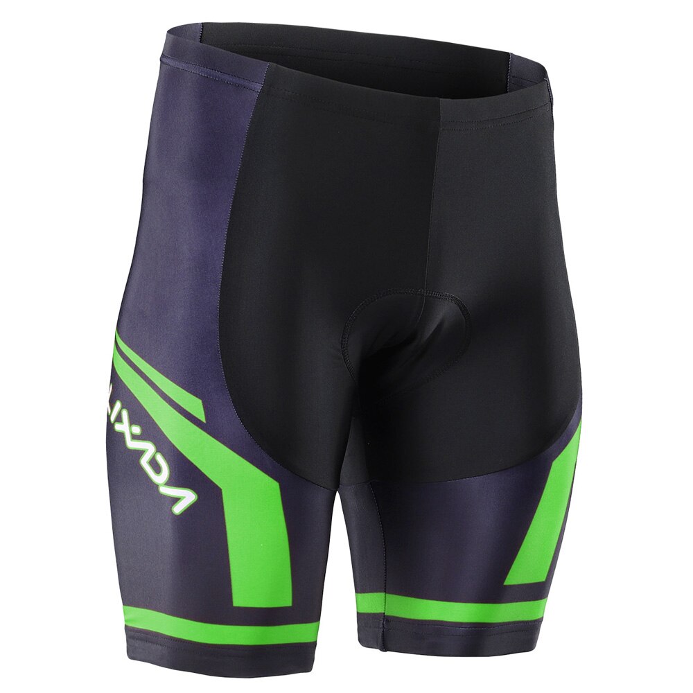 Lixada Cycling Shorts Men With Anti Slip Padded Gel Cycling MTB Bike Shorts Mountain Bicycle Short Pants cycling shorts: green / M