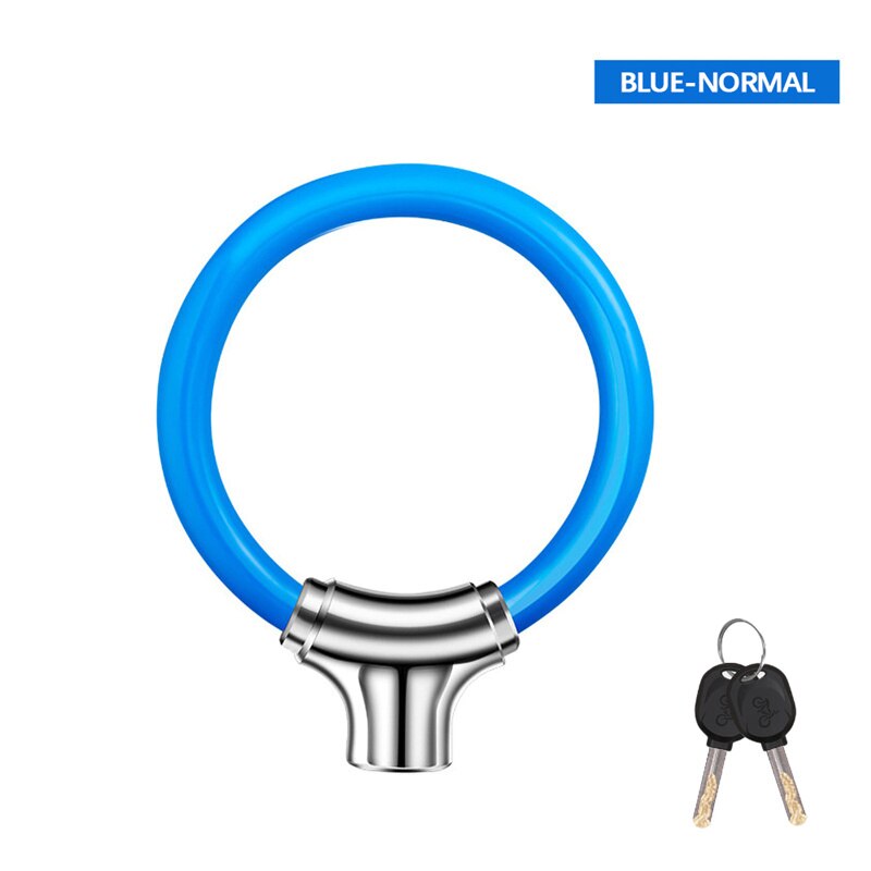 Anti-theft Bicycle Locks U-shaped Locks for Mountain Bikes And Motorcycles Anti-theft Riding Accessories: Blue