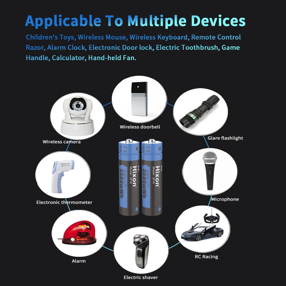 3500 mwh 1,5 v li-ion battery, support price, manufacturer direct sales, used in cameras, electric toys,