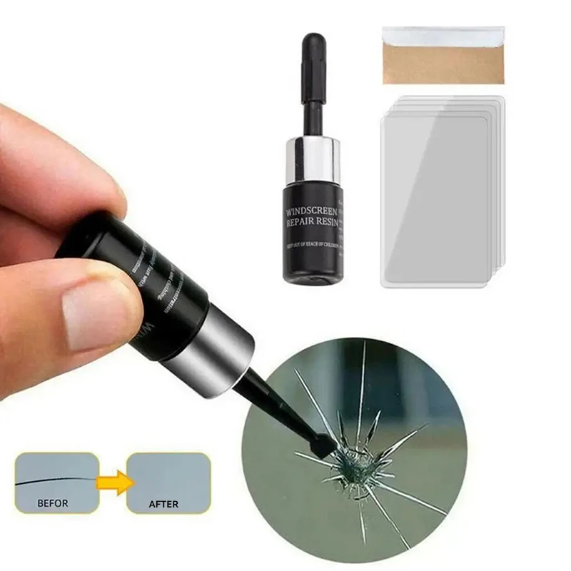 Xiaomi Auto Glas Reparatur Heilung Kleber Fenster Risse Weg Bausatz Entfernen Kratzer Automobil Gebrochene Reparatur Windschutzscheibe Riss Erholung einstellen