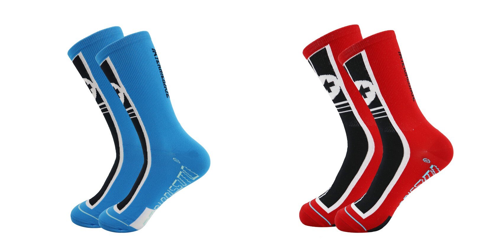 Men Coolmax Sports Socks Riding Cycling Basketball Running Sport Socks Summer Hiking Tennis Ski Bike Bicycle Slip: k