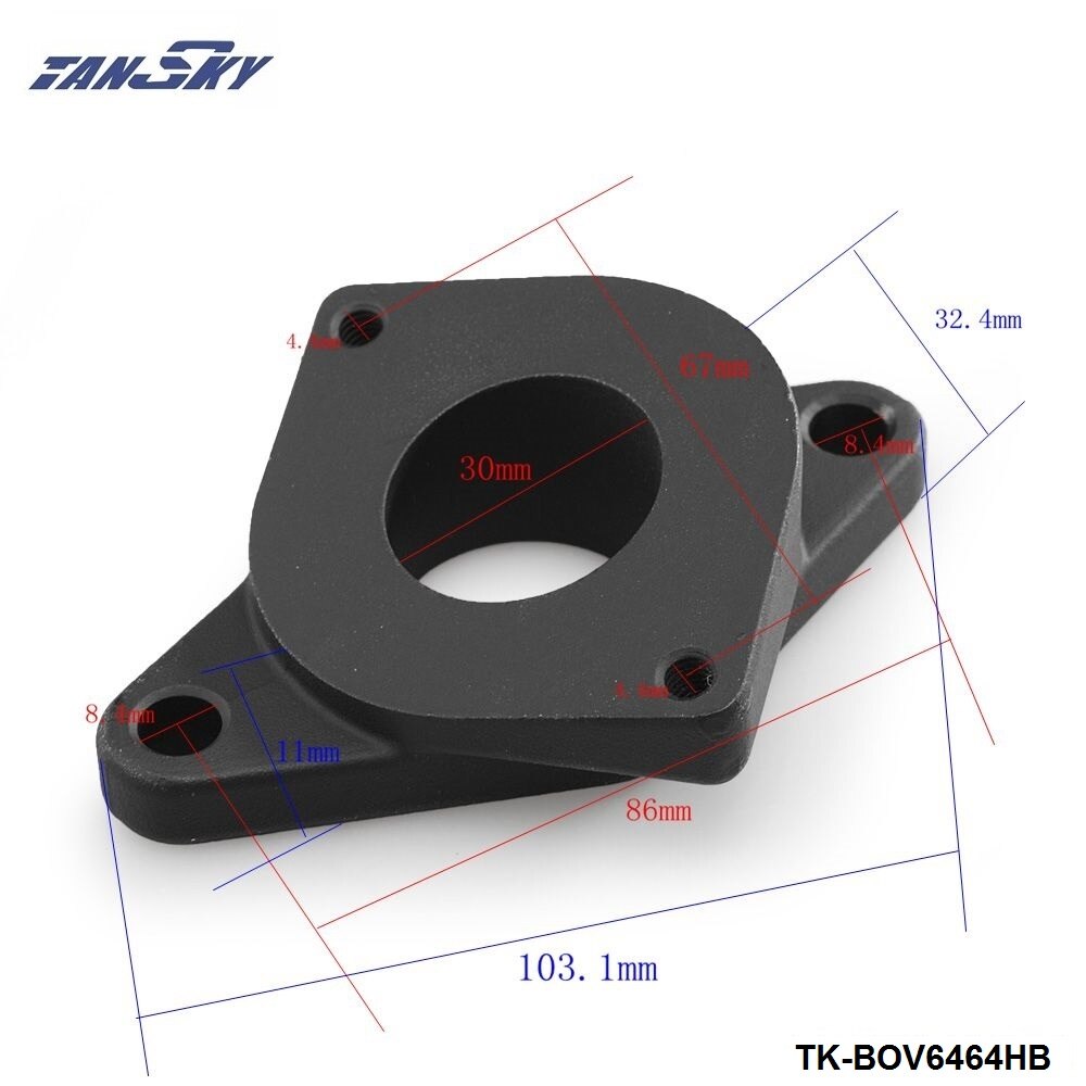 Soupape De Décharge (Blow Off Valve) Type RS - Kit Universel Avec Bride Aluminium 2,5 Pouces, Garantie 2 Ans