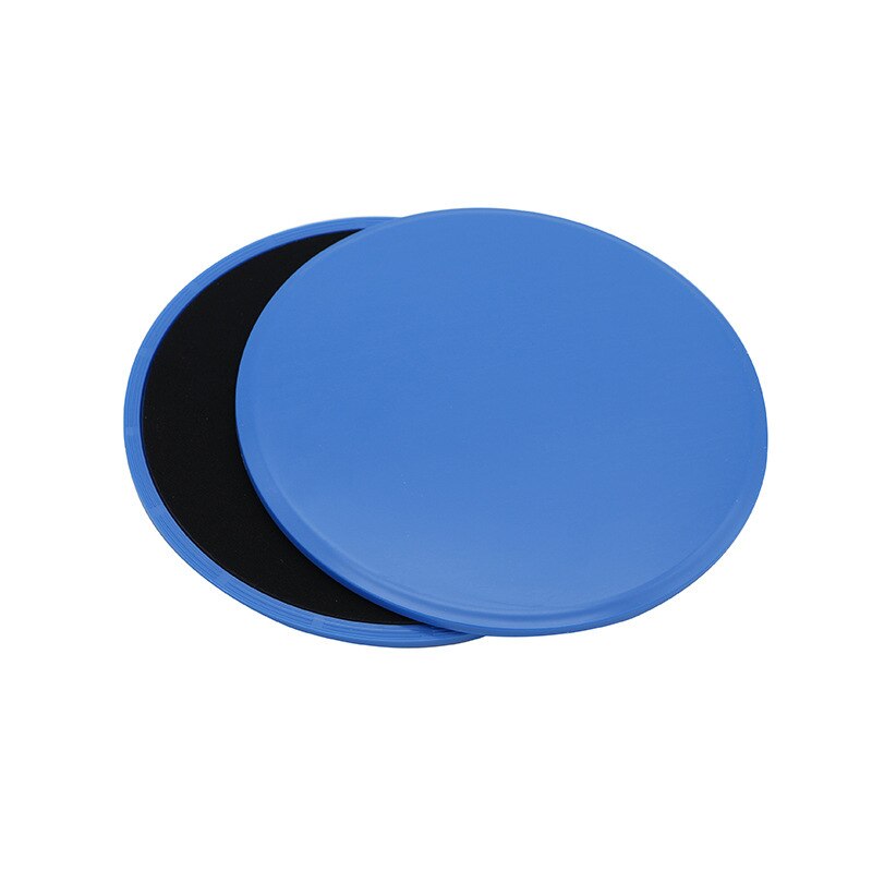2 PCS Sliding Discs Fitness Exercise Slider Plate For Yoga Gym Abdominal Core Training Equipment Indoor Workout Sports: Blue