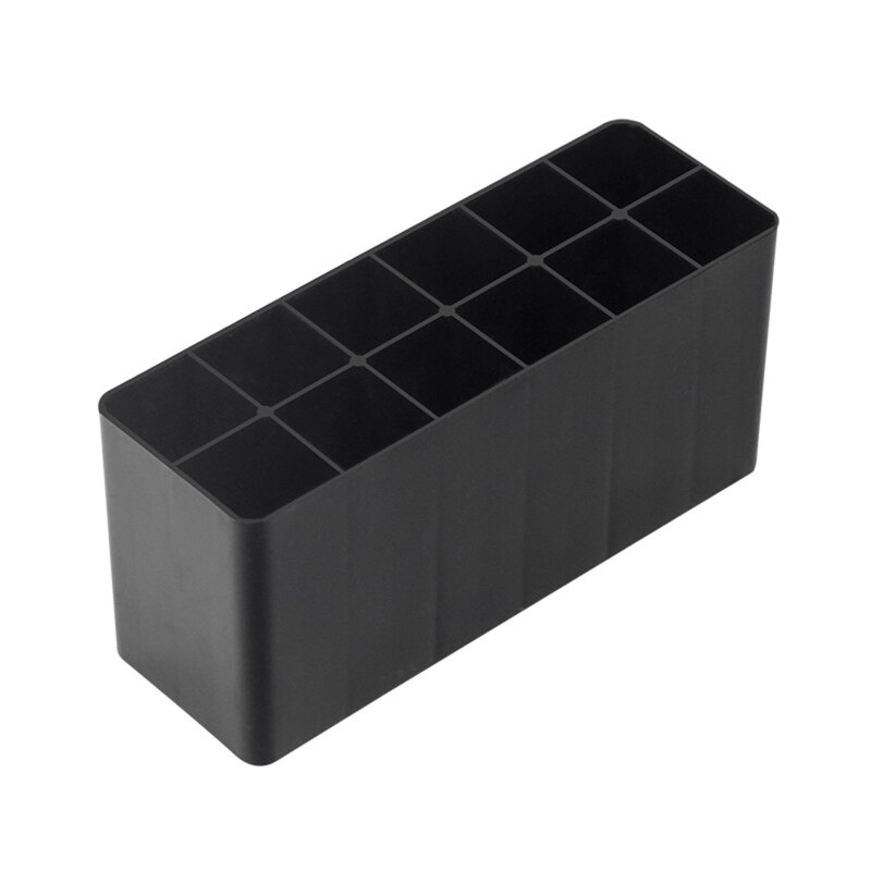 H37E Organizer da scrivania porta pennarelli multifunzione Organizer custodia cosmetica scatola porta trucco per donna ragazza casa: grigio