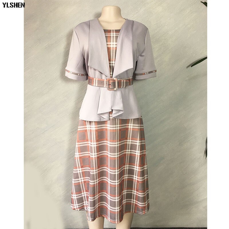 Vestidos africanos para As Mulheres Grade Roupas Vestido Bazin Africano Ankara Dashiki Vestidos Moda Elegante Estilo Senhoras Roupa Africana: Light gray / L