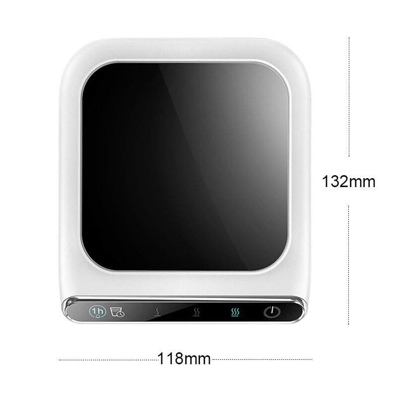 Potable USB Coffee Mug Cup Warmer for Office Desk Use Home Office Smart Electric Beverage Warmer with 3 Temperature Settings: Default Title