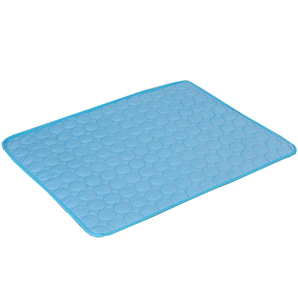 Hond Mat Koeling Zomer Katten Honden Koud Nest Mat Huisdier Koel Kussen Sofa Ademend Kussen Zomer Hond Bed Koeling slapen Mat: Blue / S 50x40cm