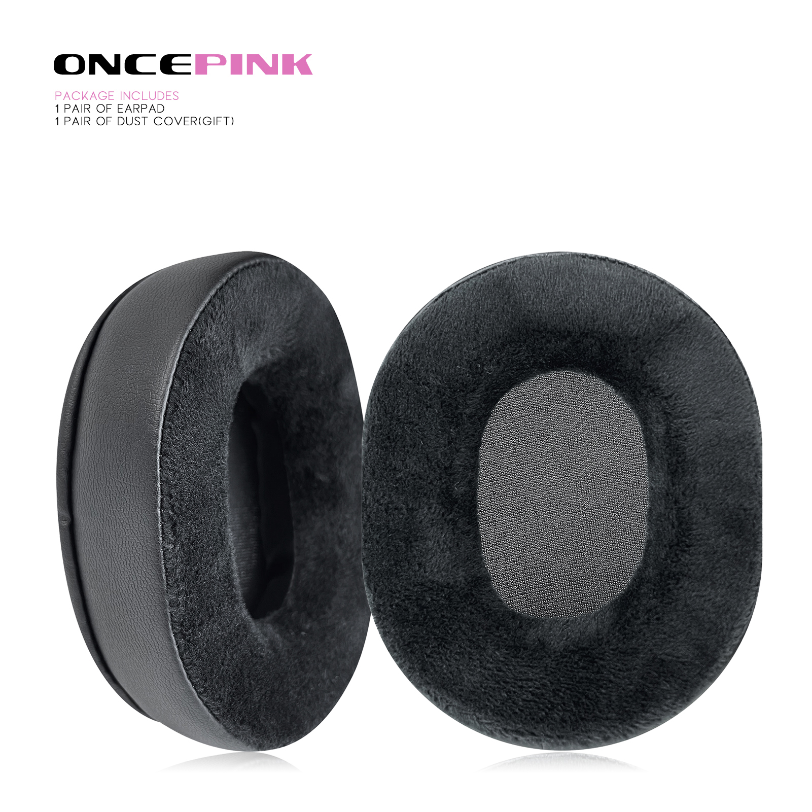 Almohadillas de repuesto Oncepink para auriculares Taotronics Soundsurge 85 90, almohadillas gruesas, orejeras: Verde militar