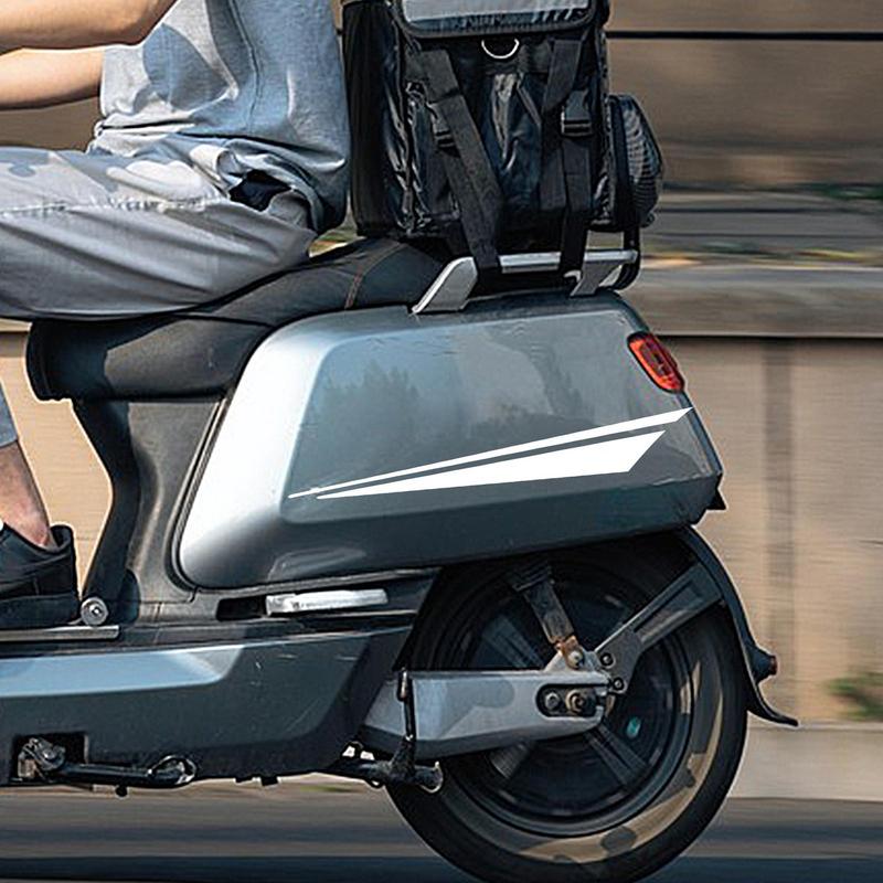 Streifen-Aufkleber für Sportwagen, wasserdichte Motorrad-Aufkleber, Kfz-Aufkleber, leuchtende Farben, starke Haftung, Streifen-Aufkleber