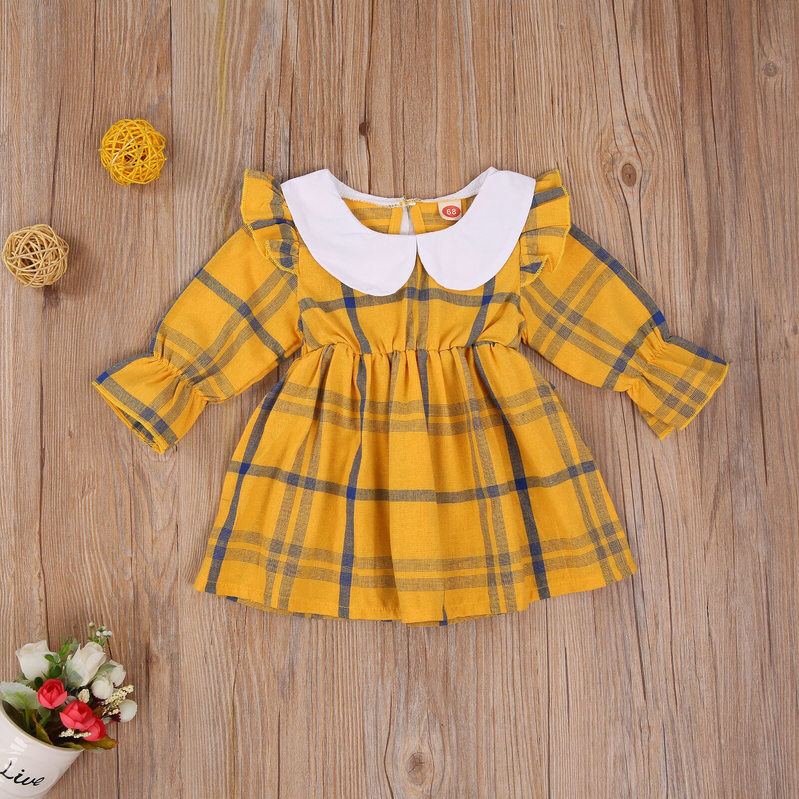 Baby Meisje Vintage Prinses Jurk Kids Fluwelen Kan... – Grandado