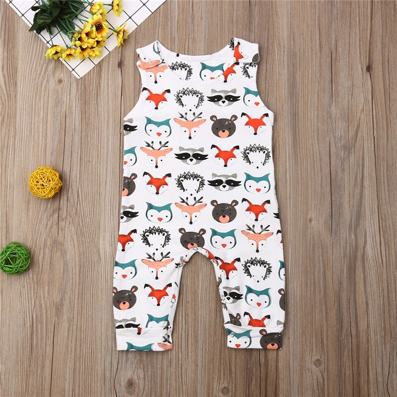 Christmas Newborn Kids Clothes Cute Rompers Baby Girls Boy Cartoon Romper Jumpsuit Outfits Infant Children Playsuit 0-24M