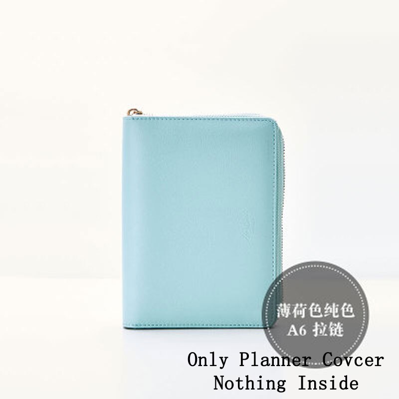 Lovedoki 2020 Dokibook Notebook di Colore Della Caramella Della Copertura A6 Loose-Leaf Tempo Planner Organizer Serie Diario di Appunti del Personale: NO4 only Cover