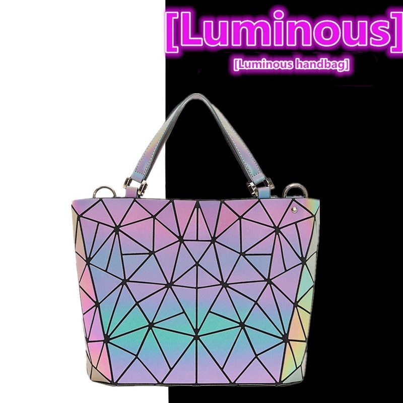 Sacs à Main de luxe lumineux femmes sacs concepteur dames Sac à Main sacs à Main pliants déformation fourre-tout Sac un Sac à bandoulière à Main