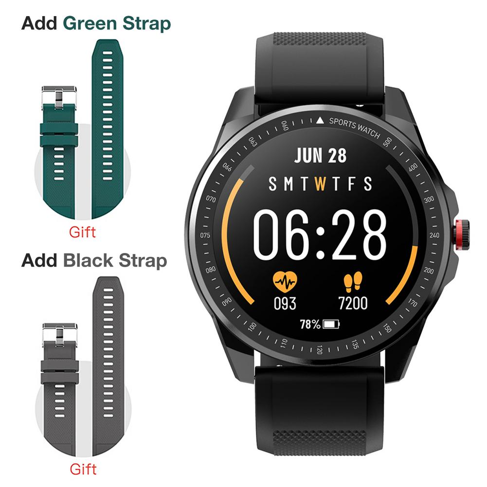 Ticwris Rs Smart Horloge Mannen IP68 Waterdichte Hartslagmeter Sport Fitness Track Bluetooth 5.0 Smart Horloge Voor Ios android