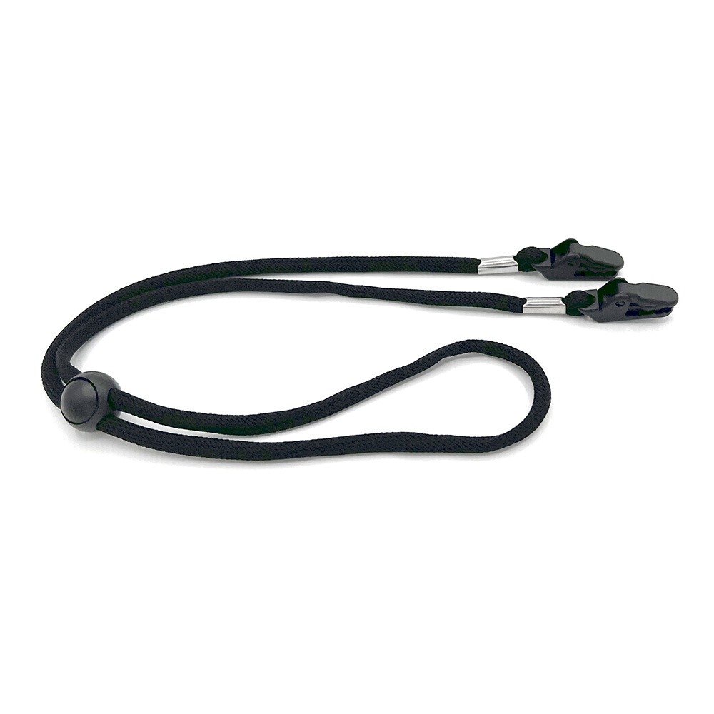 Sombrero elástico de retenedor, cuerda de barbilla, cuerda para montar en bote, Clips de correa para sombrero a prueba de viento, cuerda anticaída, cordón para máscara de viento: Dorado