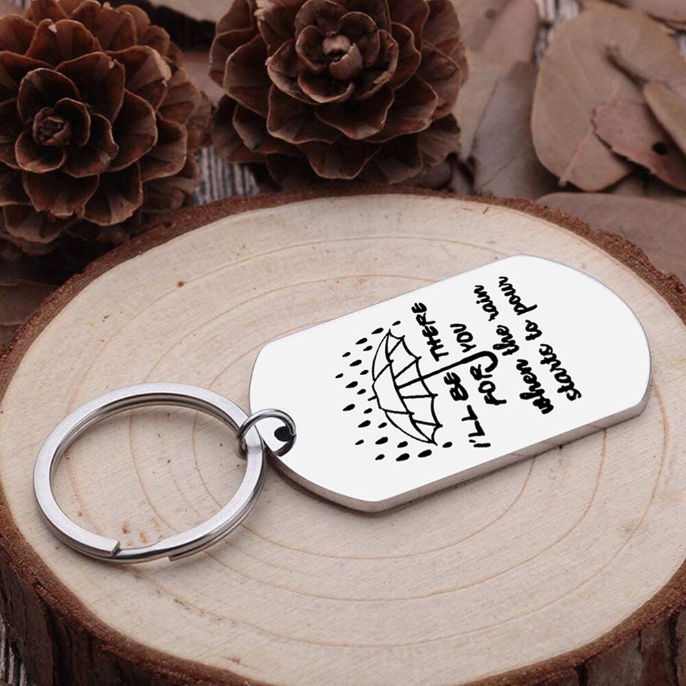 Valentines day romantic love letter Keychain anniversary for girlfriend