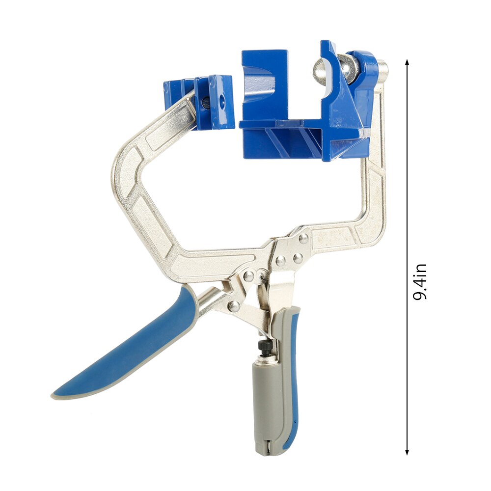 90 Degree Degree Right Angle Clamp Auto-adjustable Rugged Face Frame Woodwork Right Angle Clamp Fit Tool Clamps for Woodworking
