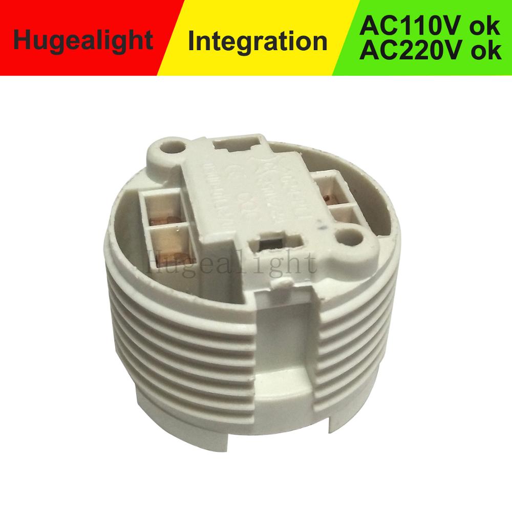 25Pcs/LotG24 Lamphouder 4-Pin G24-PL2 Lamp Led Socket Spaarlamp Plug Lamp Buis g24 Lamphouder