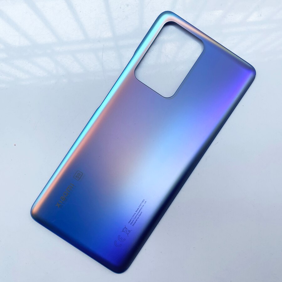 100% Original Glas Zurück Für Xiaomi 11T 5G / 11T Profi 5G Batterie Abdeckung Tür Zurück gehäbenutzen Hinten fallen Ersatz Teile + Kamera Objektiv: Blau Nein Linse