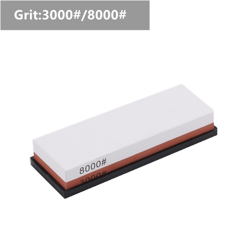 2-in-1 240 600 1000 3000 Streugut Messer Spitzer Schleifstein Schärfen Steine Schleifen Stein System Wasser Stein honen Küche Werkzeug: 3000 und 8000
