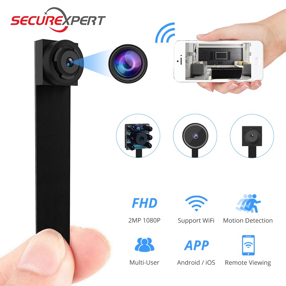2MP Mini Camera Video Recorder Bewakingscamera Mini Camera Wifi Nachtzicht Apparaat Camera Home Security Wifi Video Camera