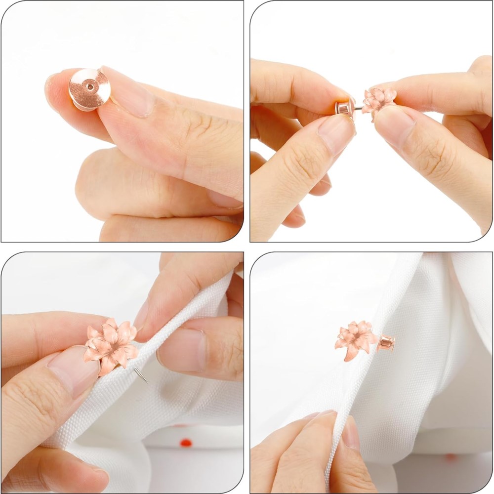 10/20 Stuks Metalen Broche Gesp Lock Pin Caps Gesp Veiligheids Keepers Terug Accessoires Voor Diy Badge Onderdelen Sieraden Maken Onderdelen