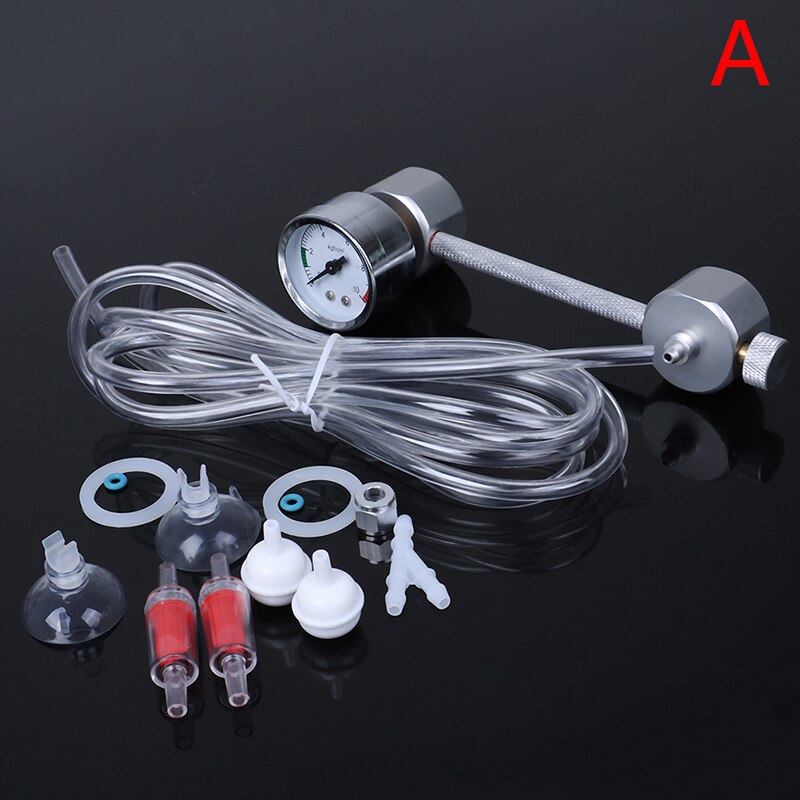 Aquarium CO2 Regulator System Kit co2 Diffuser Generator with Valve Bubble Atomizer Solenoid Fish Tank Carbon Dioxide For Plants: 1