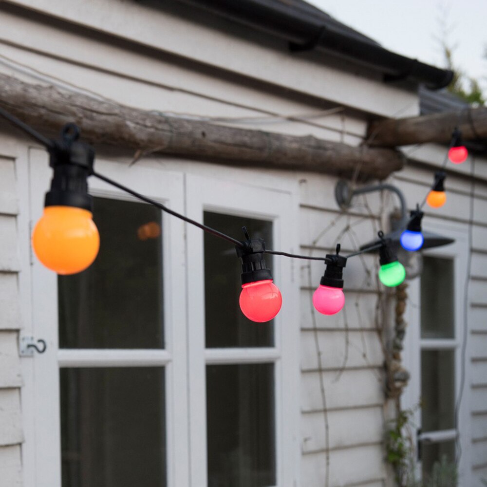 13M G50 Globe LED Festoon String Light Timer Function Outdoor Waterproof Garland Patio Light Christmas Hanging Camping Light D20