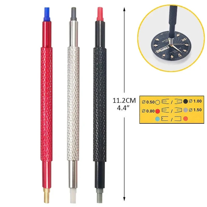 Prensador de manecillas de reloj, extractor de agujas de reloj, herramienta de extracción de ajuste, herramienta de reparación de relojes, Kit de accesorios de relojero