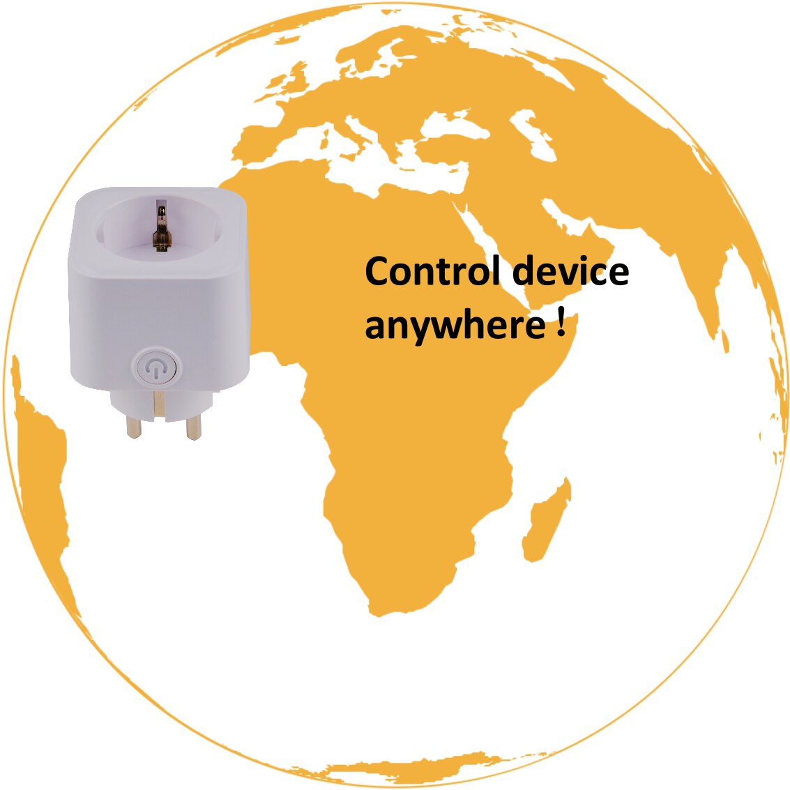 Smart Plug WiFi Socket EU 16A Timer Timing count down function Tuya Smart Life APP Control Works With Alexa Google Assistant