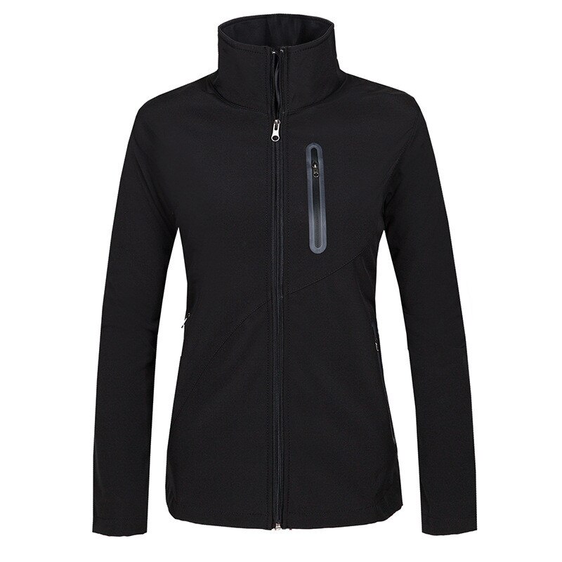 Vinter efterår vandafvisende åndbar softshell jakke kvinder vindjakke udendørs sport vandreture fleece liner chaquetas mujer