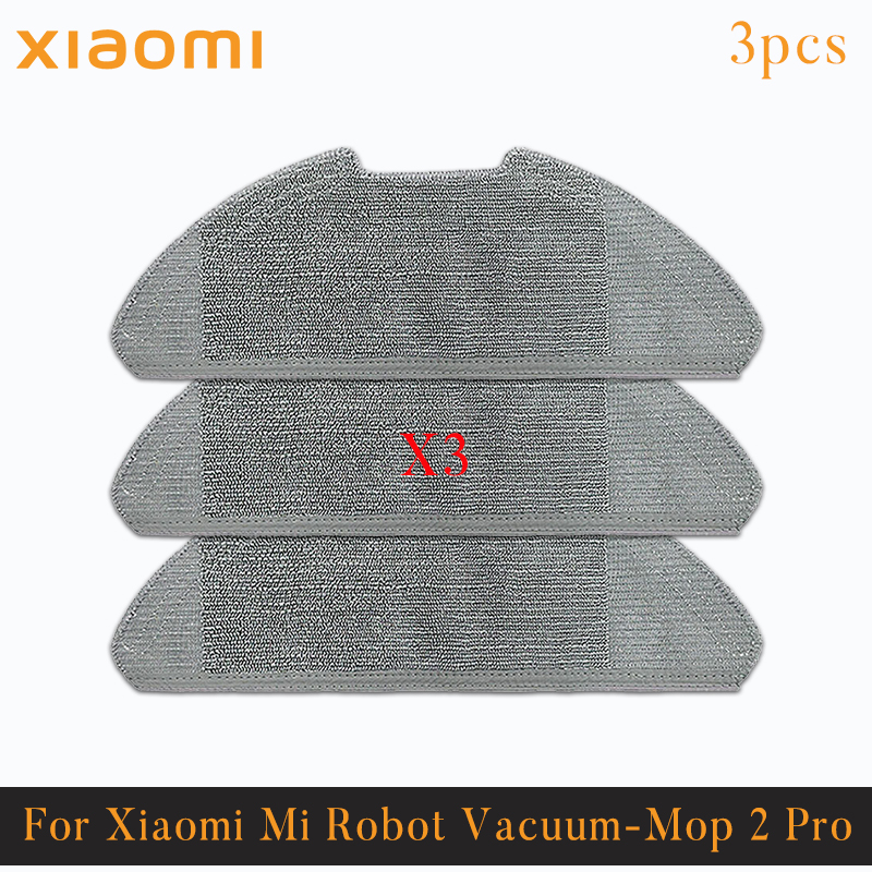 Voor Xiaomi Mi Robot Vacuüm-Mop 2 Pro/Lite MJST1SHW MJSTL Hepa Filter Mop Doek Belangrijkste Zijborstel Mijia Stofzuiger Accessoires: Light Grey