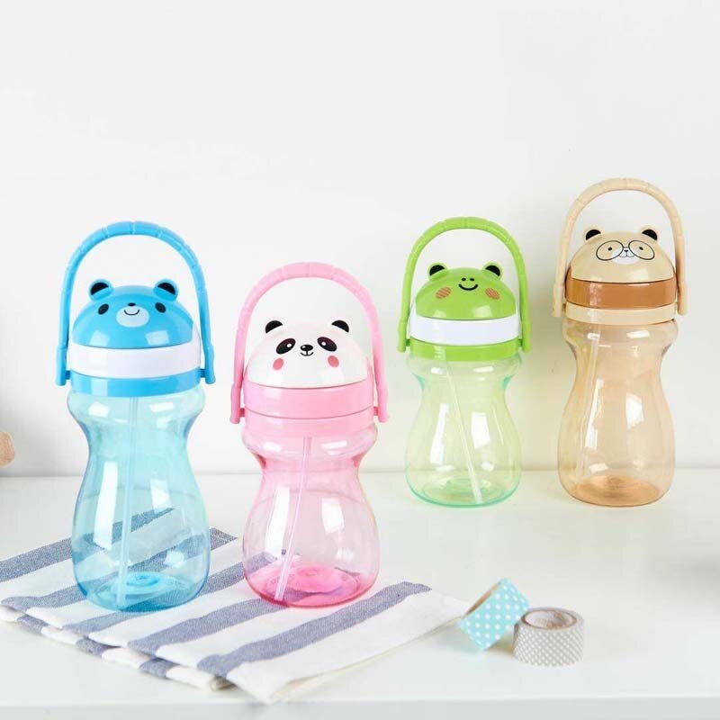 Bouteille d'alimentation pour bébés 2 usage | Eau, bouteille de lait, bouche douce, bec de canard, boisson pour bébé formation, bouteille d'alimentation 400ml