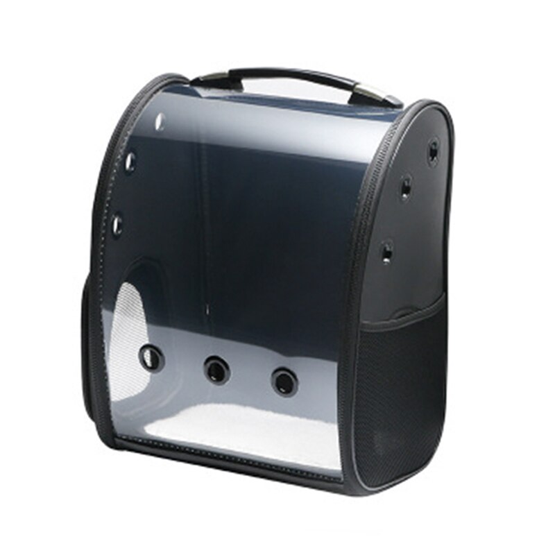 Mochila porta gato para mascotas, bolsa de espacio transpirable con cápsula para gatos, mochila para mascotas, mochila portátil para cachorros, bolsa de senderismo al aire libre para gatos, 7 colores
