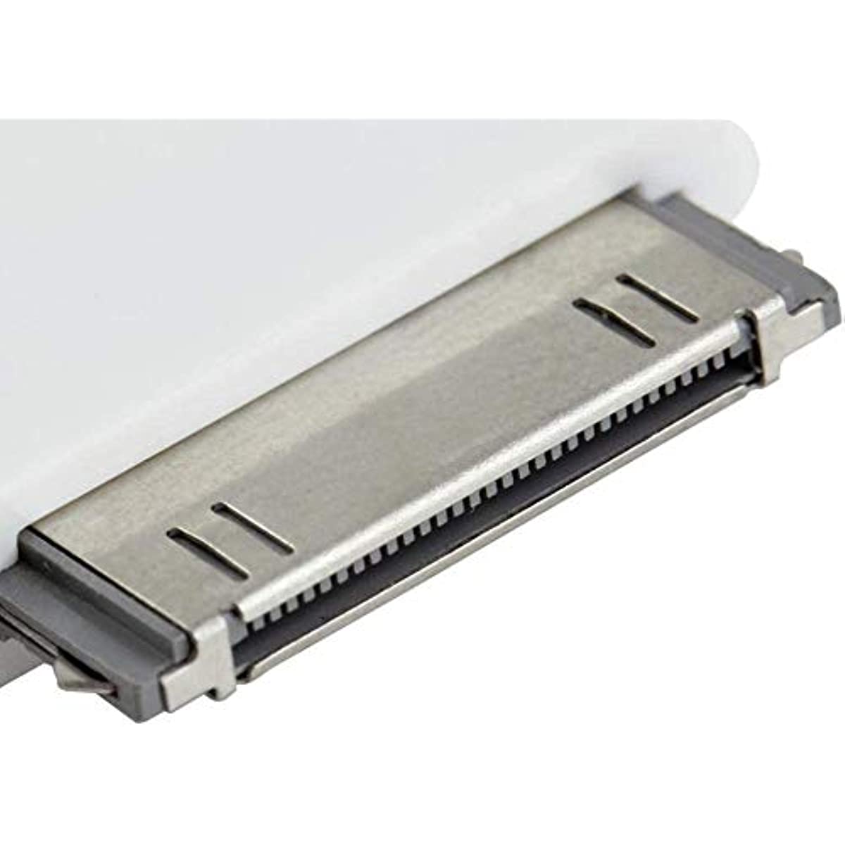 Lightning  to 30-- pins adapter, oplaad- en synchronisatieconverter voor 30- pins dockingstations, compatibel met iphone 4/4s/ en ipod touch (geen audio).