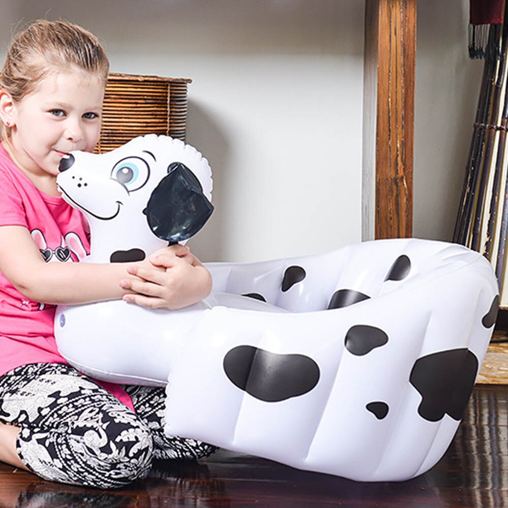 freundlicher Tragbare Aufblasbare Stuhl Kind PVC Aufblasbare Schlecht Sofa Faul Stuhl Multifunktions Baby Lernen Sitz 56*50*30 cm